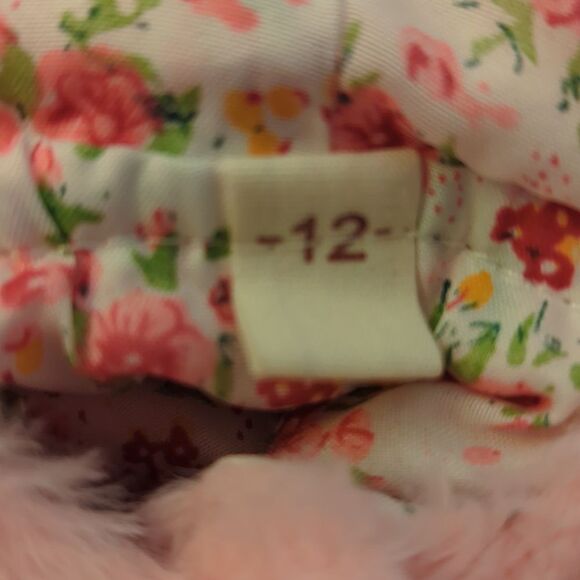 Hello Kitty pink fuzzy teddy bear cape jacket‎ - Picture 5 of 8